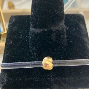 Trollbeads 18k gold hearts small bead